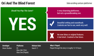 Illustration for article titled Ori And The Blind Forest: The Kotaku Review